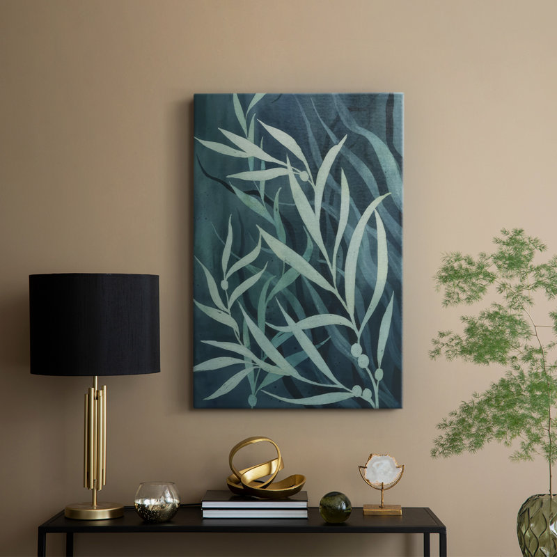 Deep Blue Forest II - galerie Cavas sur mesure, H 18 po x l 12 po