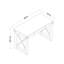 Bureau en bois massif Felix-51000349