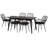 Raleigh 6 - Person Rattan Dining Set