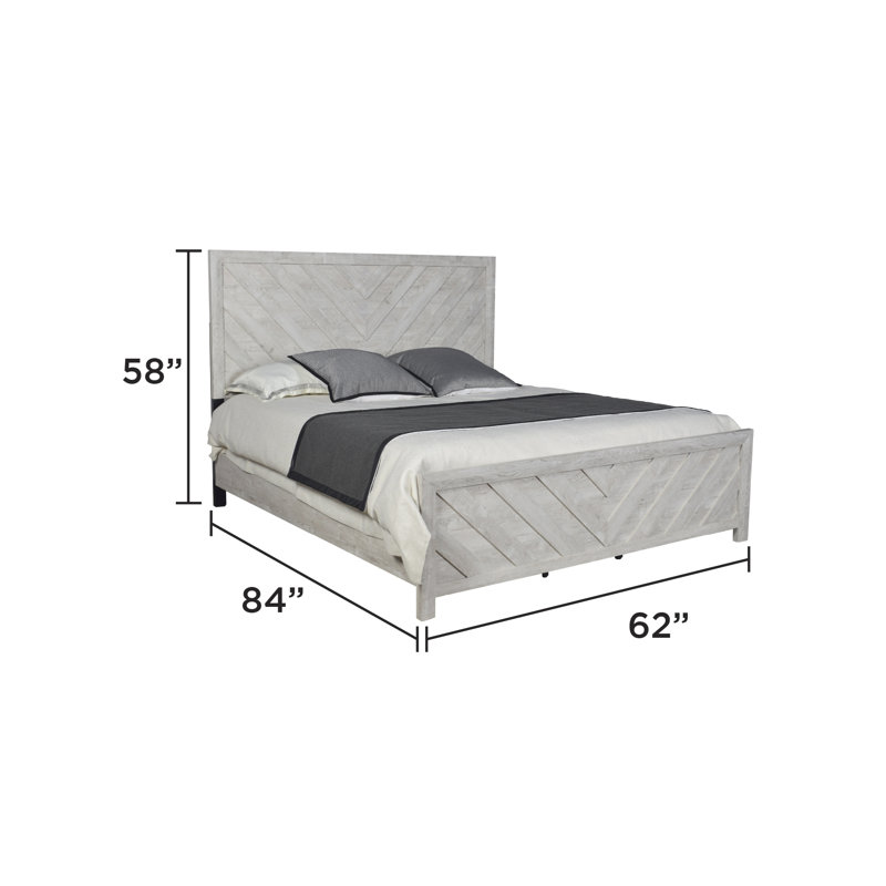 Zarrah 5 Piece Bedroom Set, Queen, Rustic Oak, 5 Pcs: Bed, Nightstand, 2 Dressers, Mirror