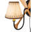 Kluge Steel Candle Wall Light