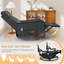 67cm Wide Home Theatre Recliner with Massager,Heating,Rocker Recliner Chair with Swivel-1795400260