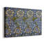 Design floral floral / papier peint (bleu et jaune) -William Morris-toile tendue avec châssis-c. Fin du 19e siècle-101461380