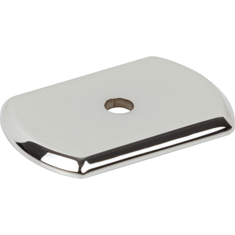 Wescott Knob Backplate, Polished Chrome