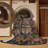 Machine Washable Art Deco Brown Area Rug-936240656