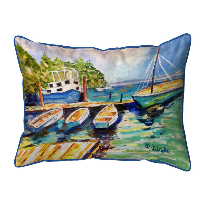 Outdoor Throw Pillow, 16"H x 20"W