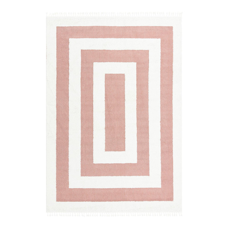 Geometric Indoor Rug, Rectangle 10' x 14'1"