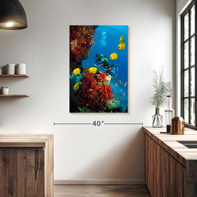 Senne Deep Sea Scuba Diving, 39" H x 26" W