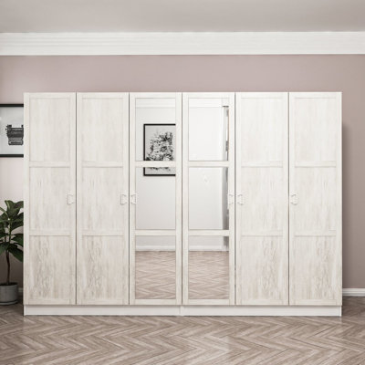 Ratib 100% MELAMINE COATED PARTICLE BOARD Wardrobe