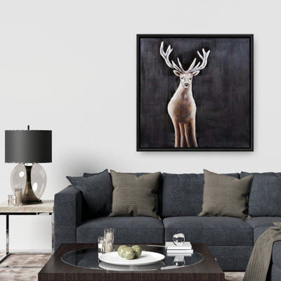 «Lonely Deer» sur toile