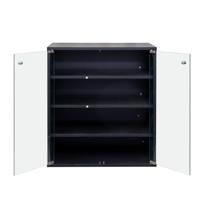 Shoe Box With RGB LED Light, Black