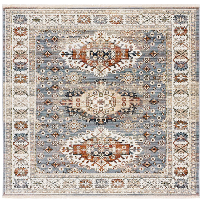 Waithman 300 Performance Oriental Rug, Square 6'7"