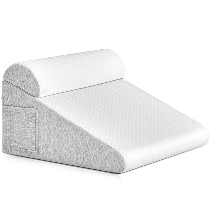 Oreiller de soutien en mousse, Gris