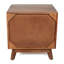 Table de chevet de salon rustique: commode en bois avec magnétisme vivant, table d'appoint de chambre 21,5 x 16,5 x 23