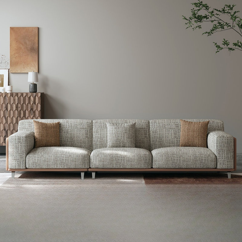 Canapé haut de gamme minimaliste en tissu