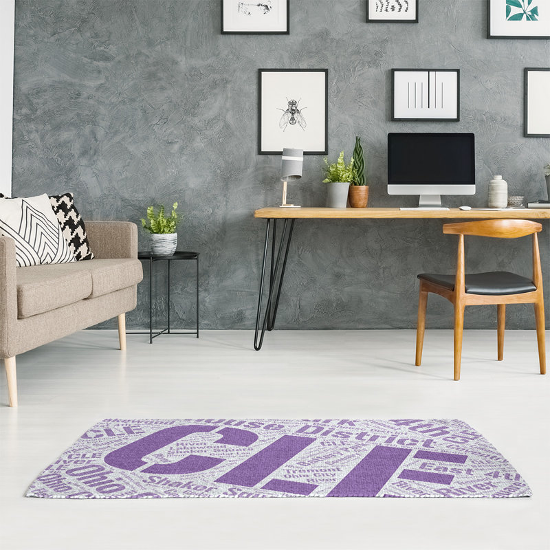 Chenille Indoor Rug, Rectangle 5' x 7'