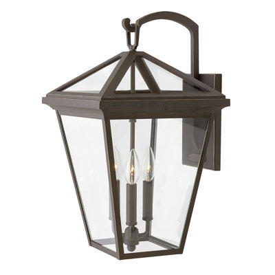 Lanterne murale d'extérieur à 3 ampoules H 20,5 po Lalla
