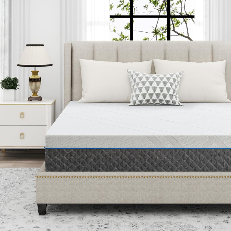 Matelas en mousse viscoélastique de 12 po Caldicott, Très grand lit, 12"