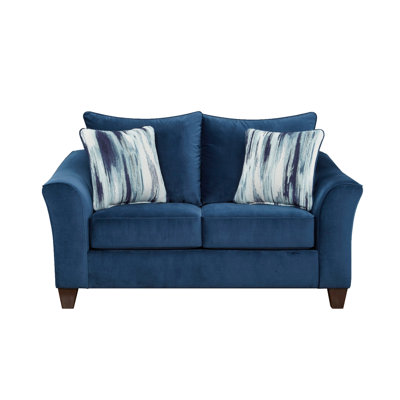 Camero Fabric Pillowback Loveseat