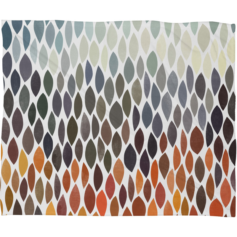 Garima Dhawan Hand Woven Throw Blanket, 60" H x 80" W x 1.5" D