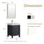  Ensemble de meuble-lavabo simple 24 "avec miroir-267611465-49279533-267611469