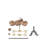 Wilmette 25 in. H Transportation Weathervane-136905120