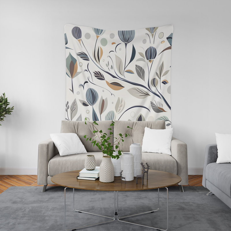 Tapisserie murale, H 88 po x l 104 po
