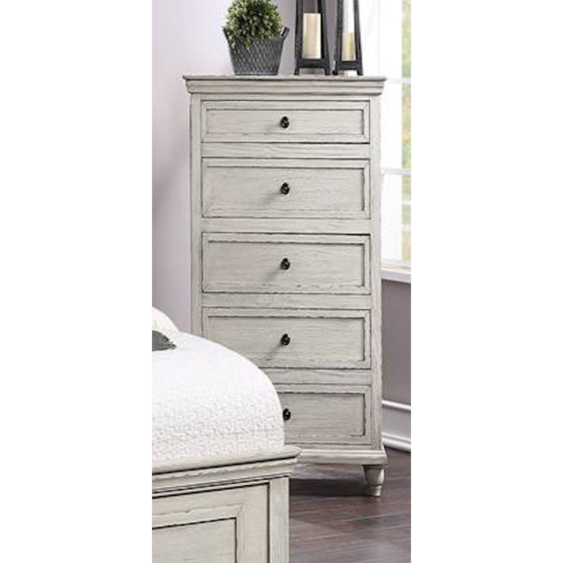 Commode 5 tiroirs Stonefort, Os