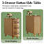 Wooden Nightstand,End Table,Side Table