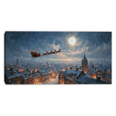 Art mural sur toile Santa