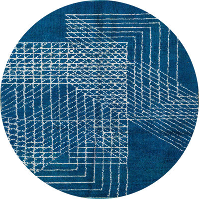 Tapis abstrait moderne 5210