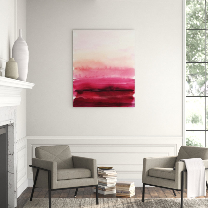 Raspberries View Print by Sofia Fox, 30" H x 24" W, Plexi