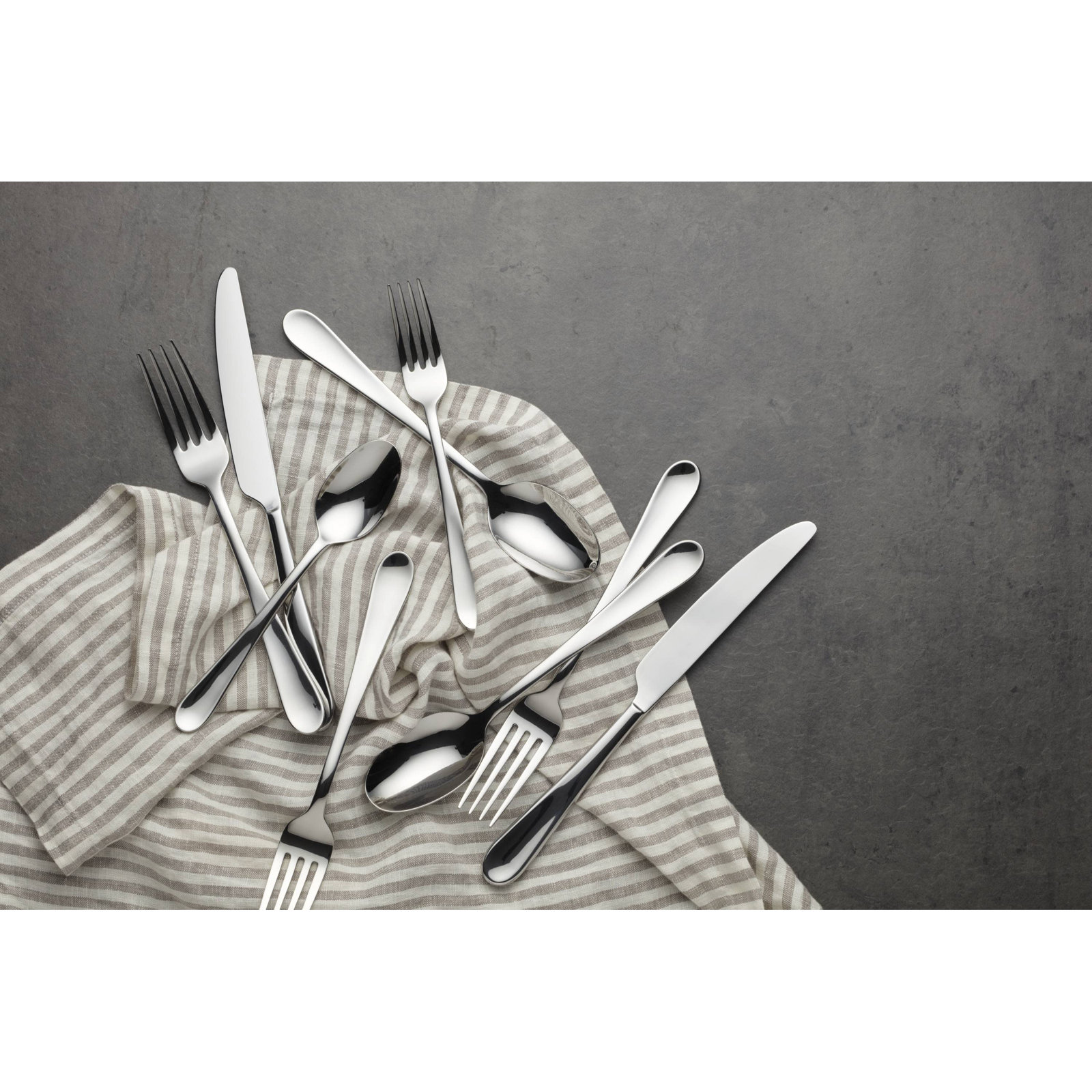 Grant 20 Piece Everyday Flatware Set, Service For 4