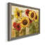 Tournesol délice - Cadre photo, reproduction d'art sur papier-700851898-700851897