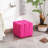 Lamart 18.1" Wide Tufted Square Cube Ottoman-1282824340