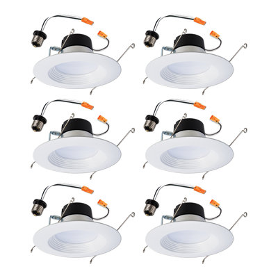 6'' Dimmable Air-Tight IC Rated LED Retrofit Recessed Lighting Kit