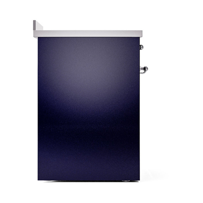 ILVE Nostalgie II Noblesse 30 in Induction Range, Midnight Blue/Chrome