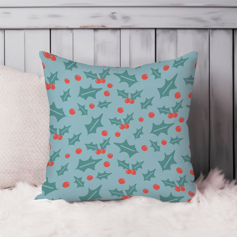 Holiday Christmas Pattern I Modern, 18"H x 18"W