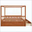Lit à baldaquin en bois avec tiroirs de rangement-710837389-710837387