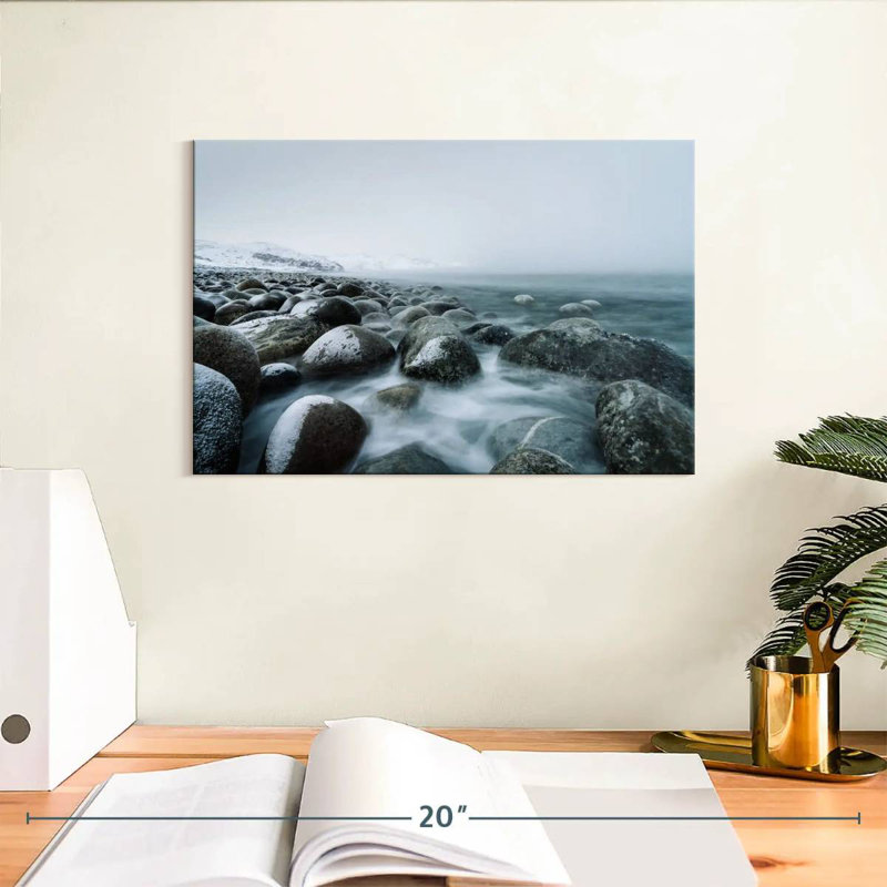 Gillard Winter Rocky Beach, 8" H x 12" W