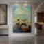 Papillons sur toile tendue par Odilon Redon-1820722957