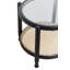 Amogh Glass Top End Table