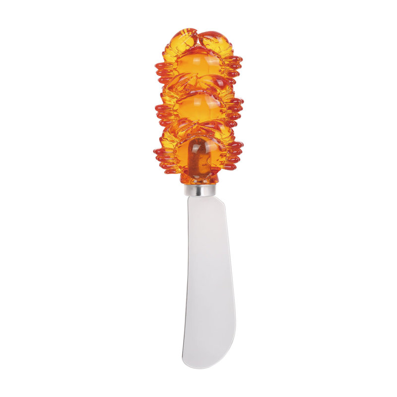 Crabs Transparent Polyresin Cheese Spreader, S4