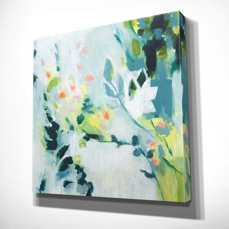 « doux spot i », peinture, H 10 po x l 10 po x P 1,5 po, Toile tendue