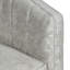 Fauteuil demi-tonneau en lin Chloé
