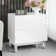 High gloss bedside table