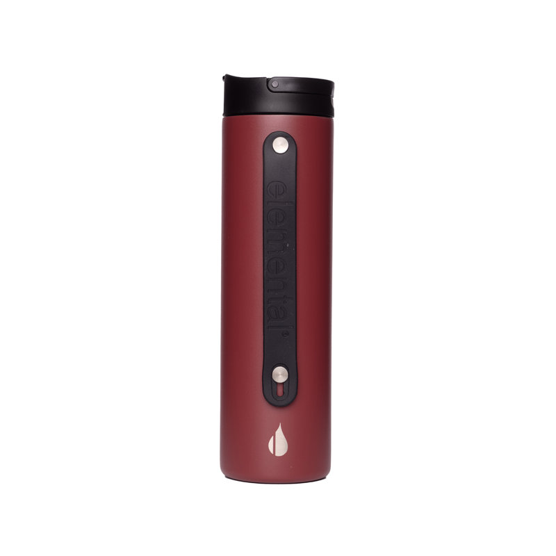 Bouteille d'eau 20 oz à triple paroi en acier inoxydable, Bourgogne
