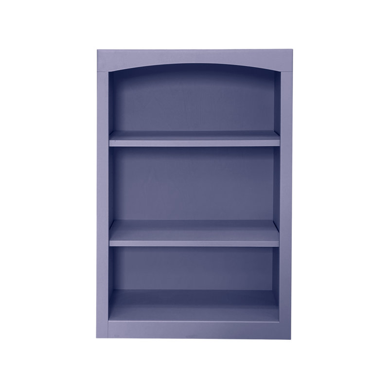 Bibliothèque classique Ossy, (3 tablettes) H 36 po x l 24 po x P 12 po, Bleu Wedgewood