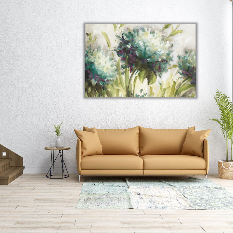 Hydrangea Field - Canvas Print Wall Art, 20" H x 30" W