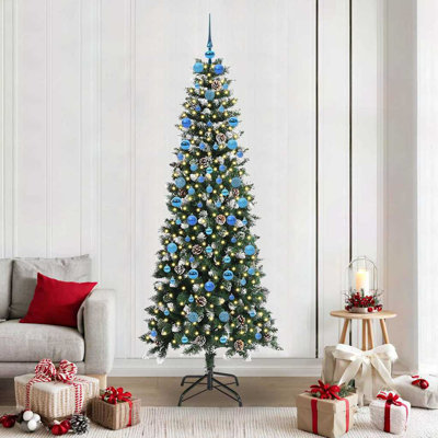 Artificial Christmas Tree with 300 LEDs Green